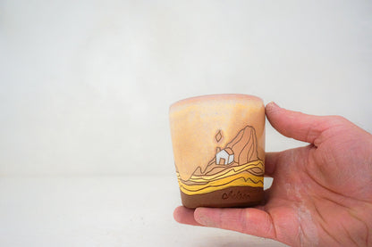 E Teton house cup in PINK alpenglow