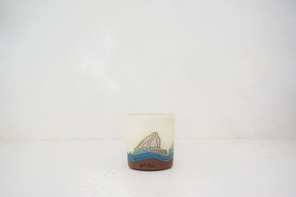 E Teton cup in BONE