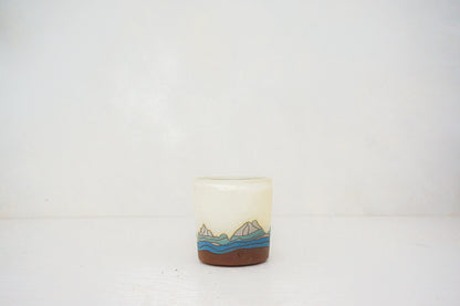 E Teton cup in BONE