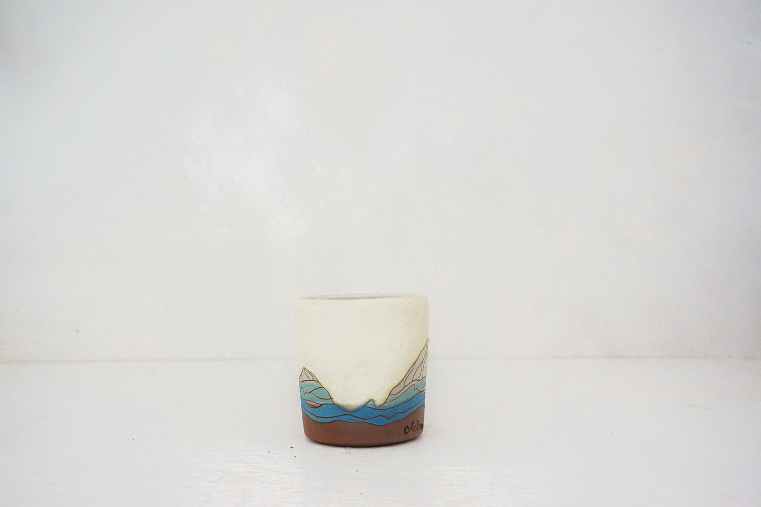 E Teton cup in BONE