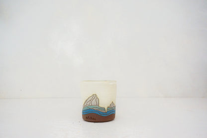 E Teton cup in BONE