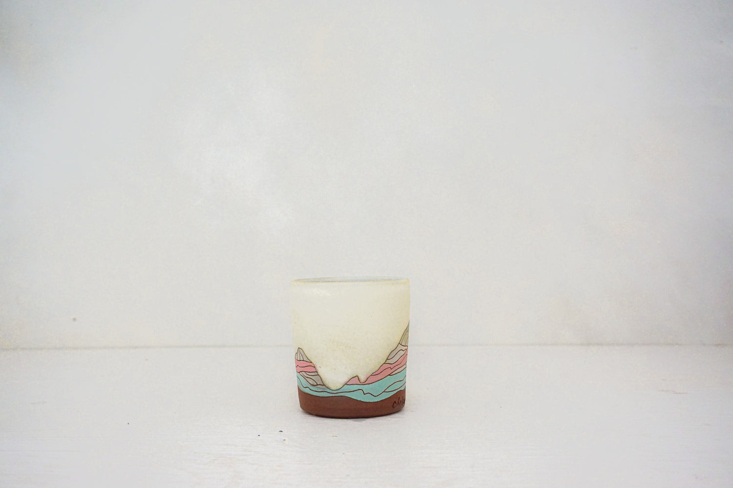 E Teton Tri cup in BONE