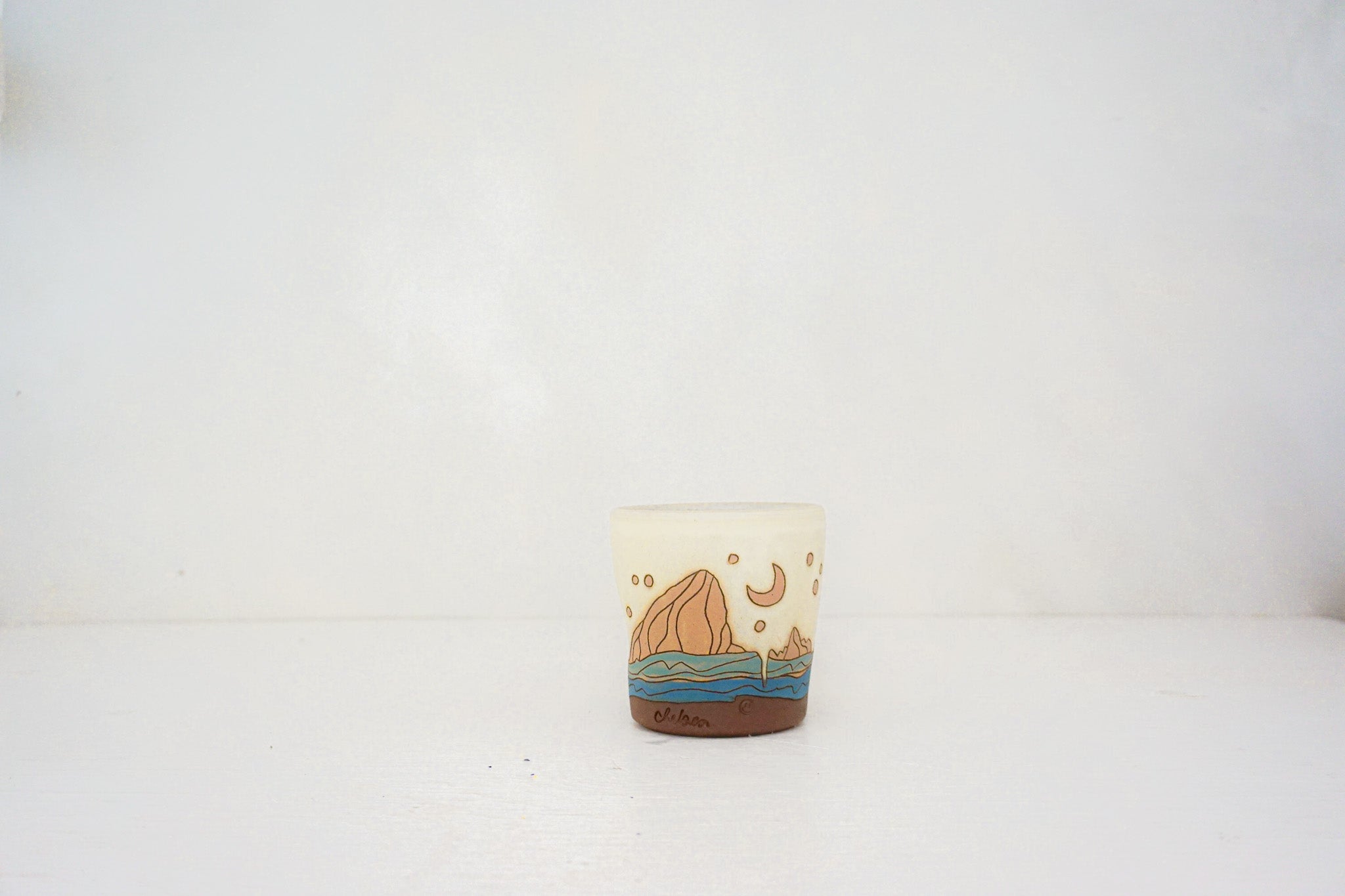 E Teton stars cup in BONE