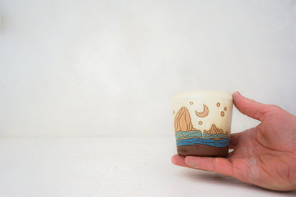 E Teton stars cup in BONE