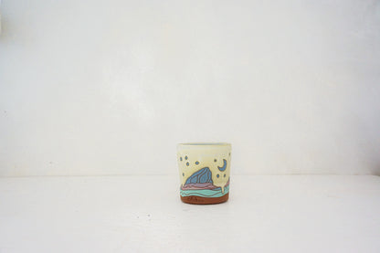 E Teton stars blue cup in BONE