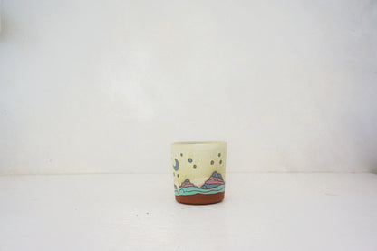 E Teton stars blue cup in BONE