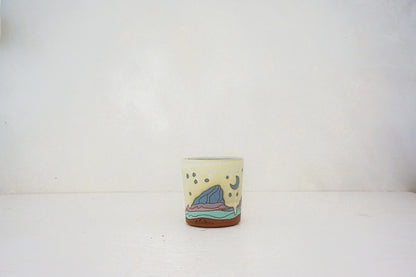 E Teton stars blue cup in BONE