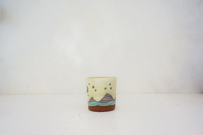 E Teton stars blue cup in BONE