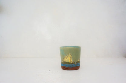 E Teton cup in LAKE