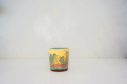 Volcano cup in LAKE