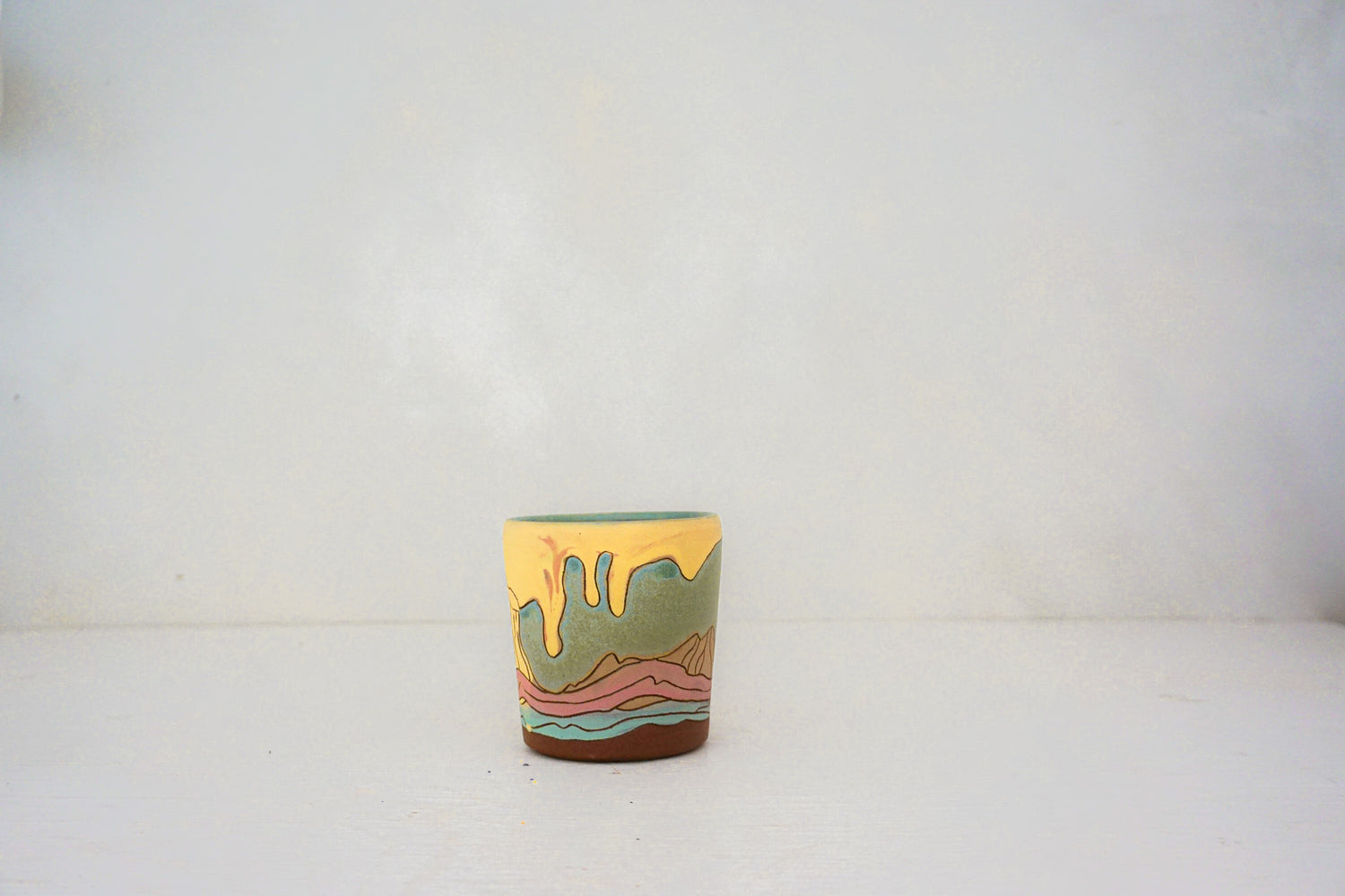 Volcano cup in LAKE