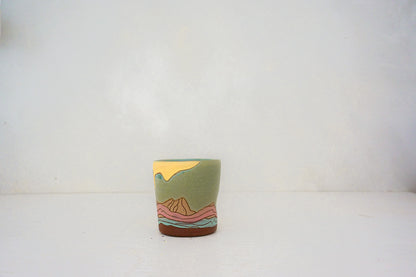 Volcano cup in LAKE