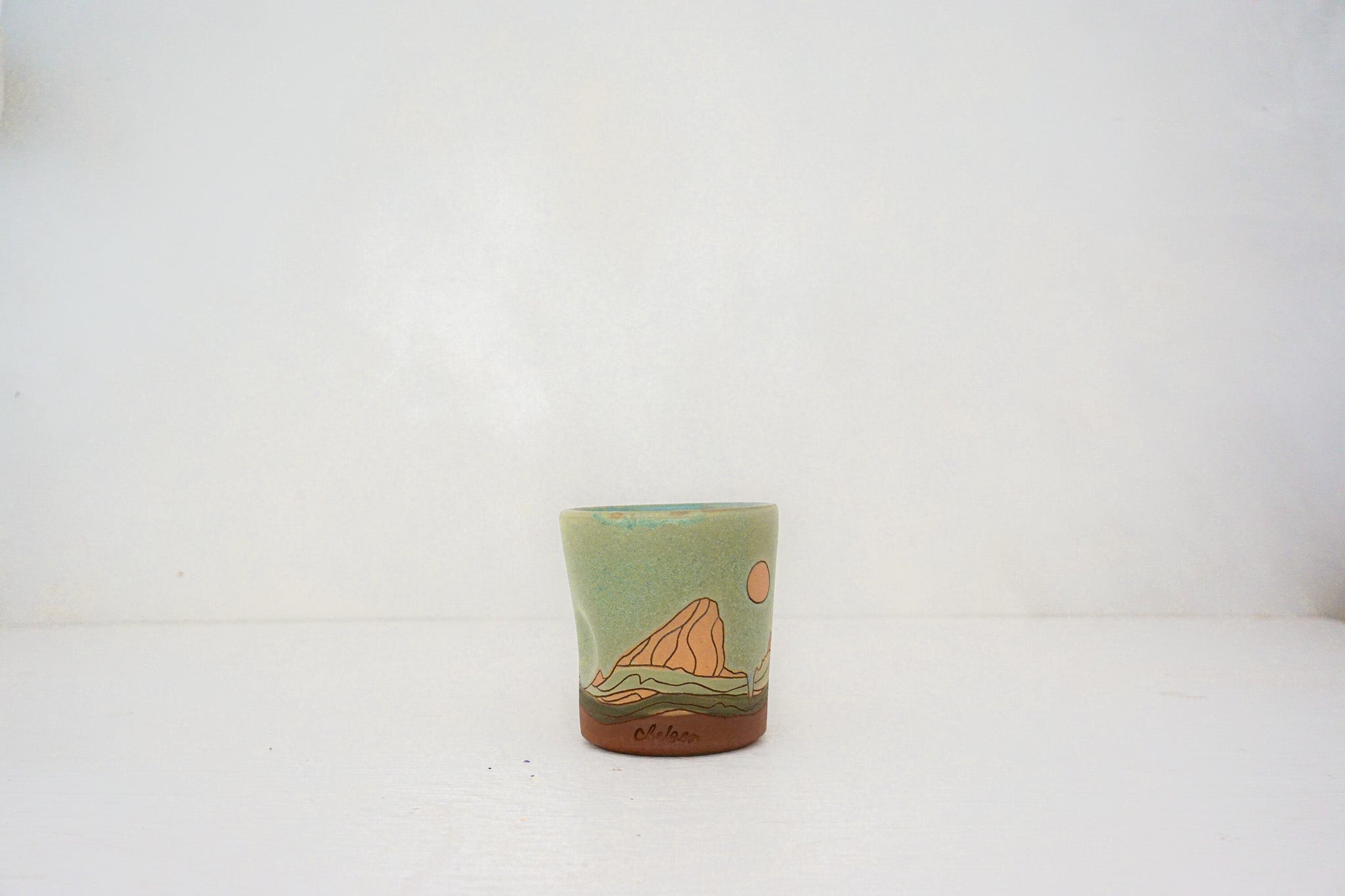E Teton Peach sun cup in LAKE