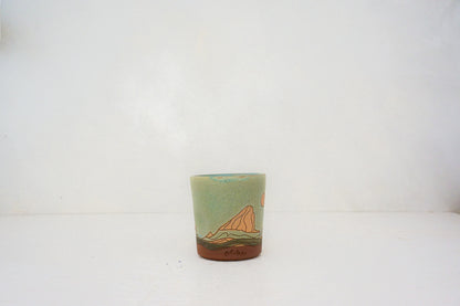 E Teton Peach sun cup in LAKE
