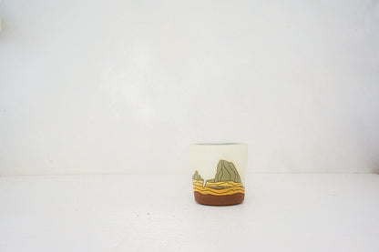 W Teton cup in BONE