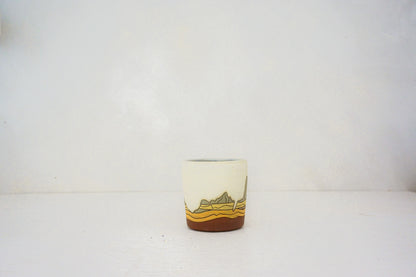 W Teton cup in BONE