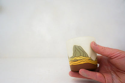 W Teton cup in BONE