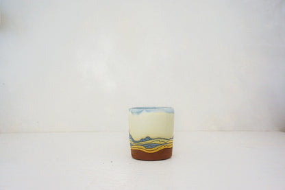 Mtn blue moon cup in BONE
