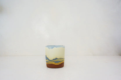 Mtn blue moon cup in BONE