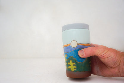 Skylines Travel cup in IRA