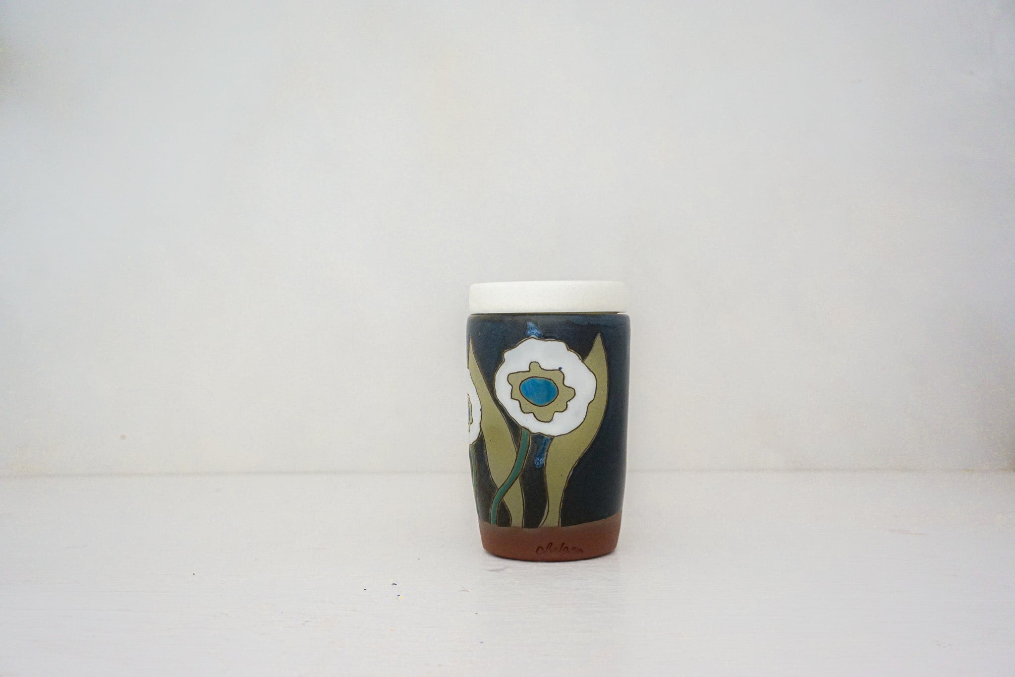 Flower POP Travel cup in DARBY