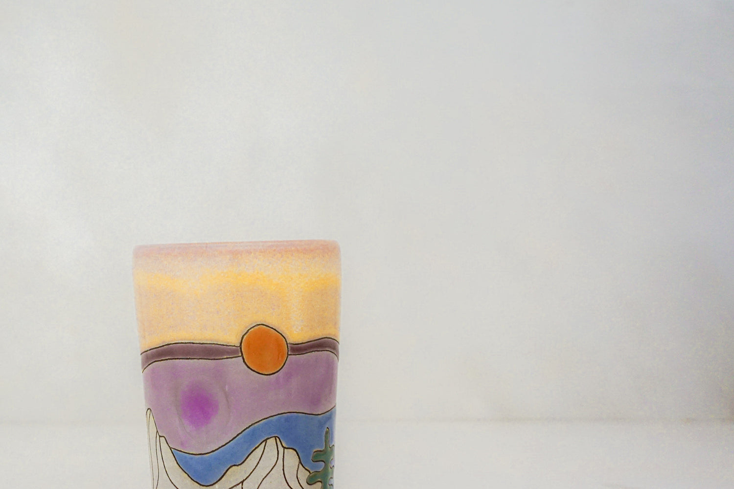 Skylines Flower cup in PINK alpenglow