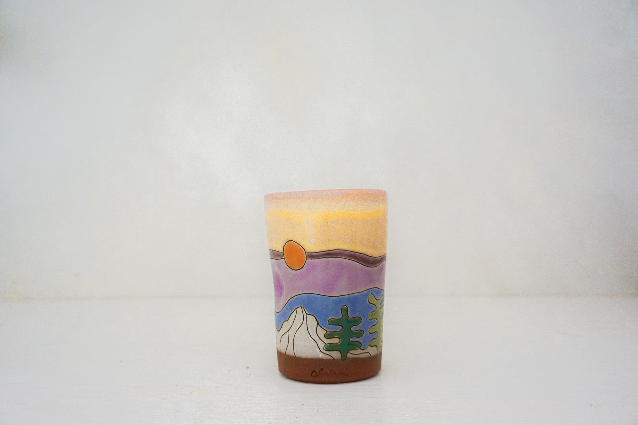 Skylines Flower cup in PINK alpenglow