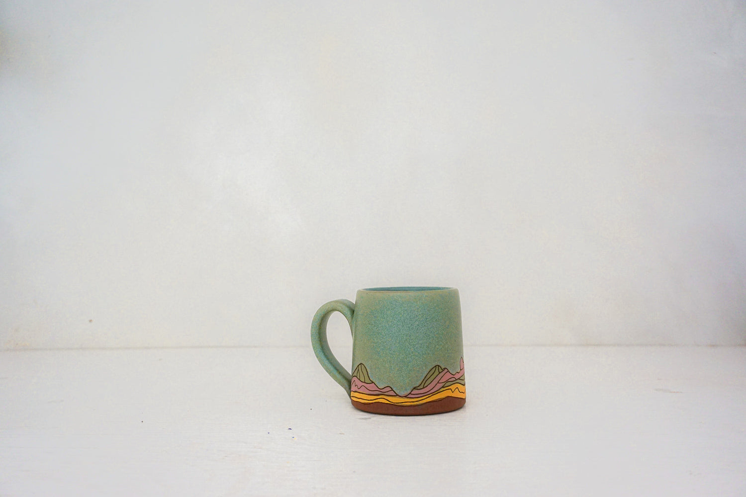 W Teton BB mug in LAKE