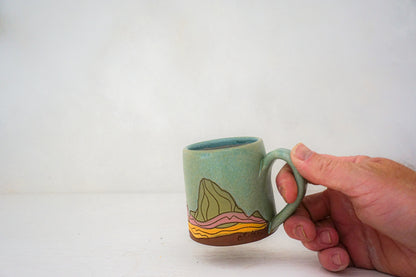 W Teton BB mug in LAKE