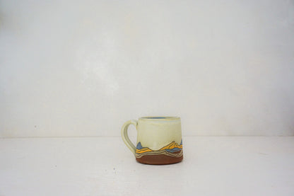 Mtn blue moon BB mug in BONE
