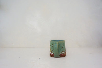 Crescent moon mtn BB mug in LAKE