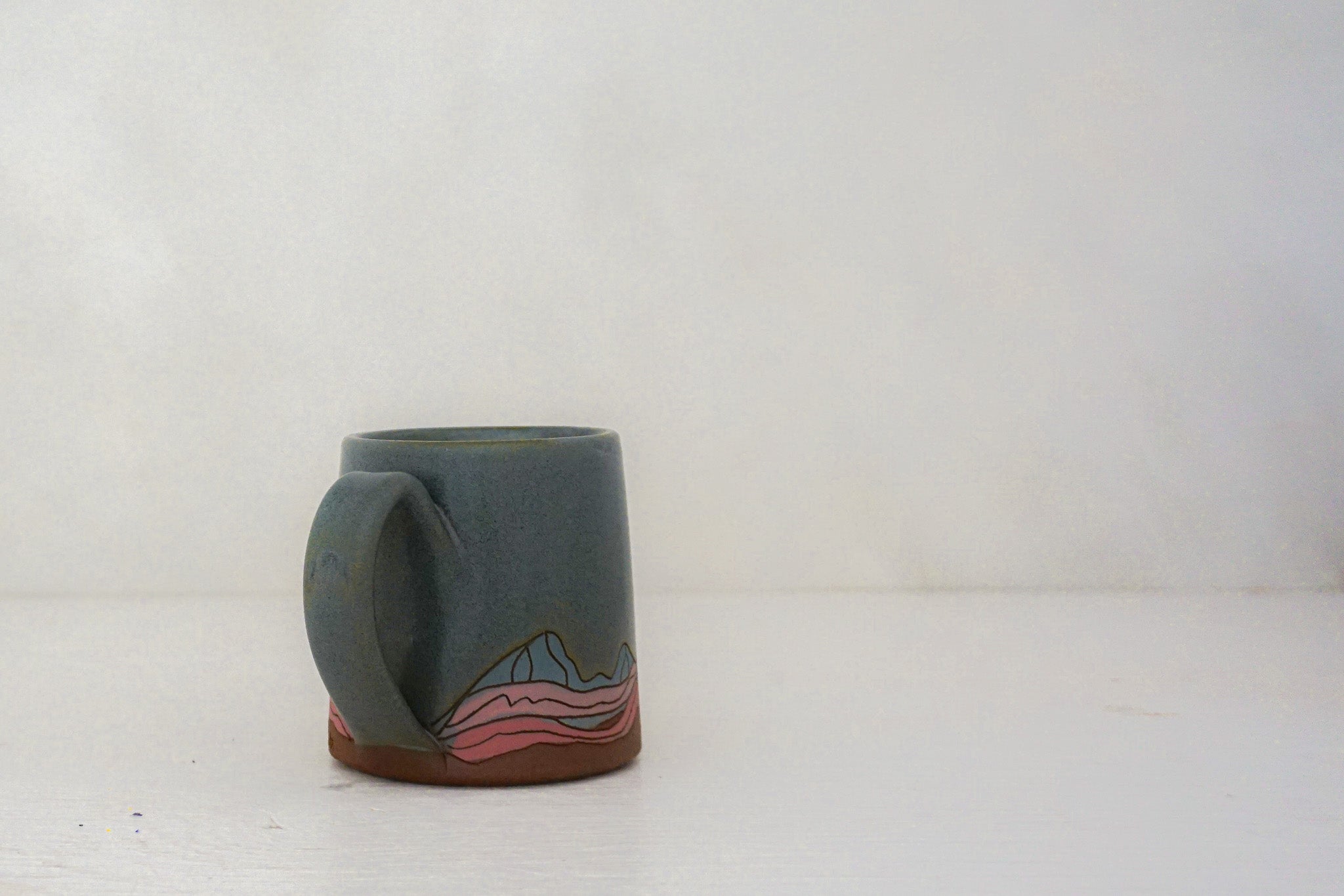 Mtn blue moon BB mug in Stone