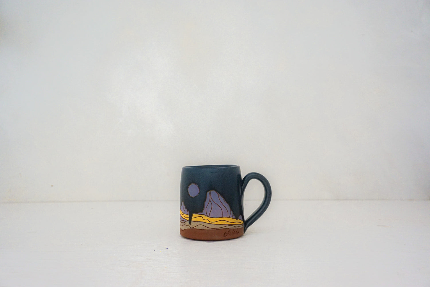 W Teton Purple BB mug in DARBY