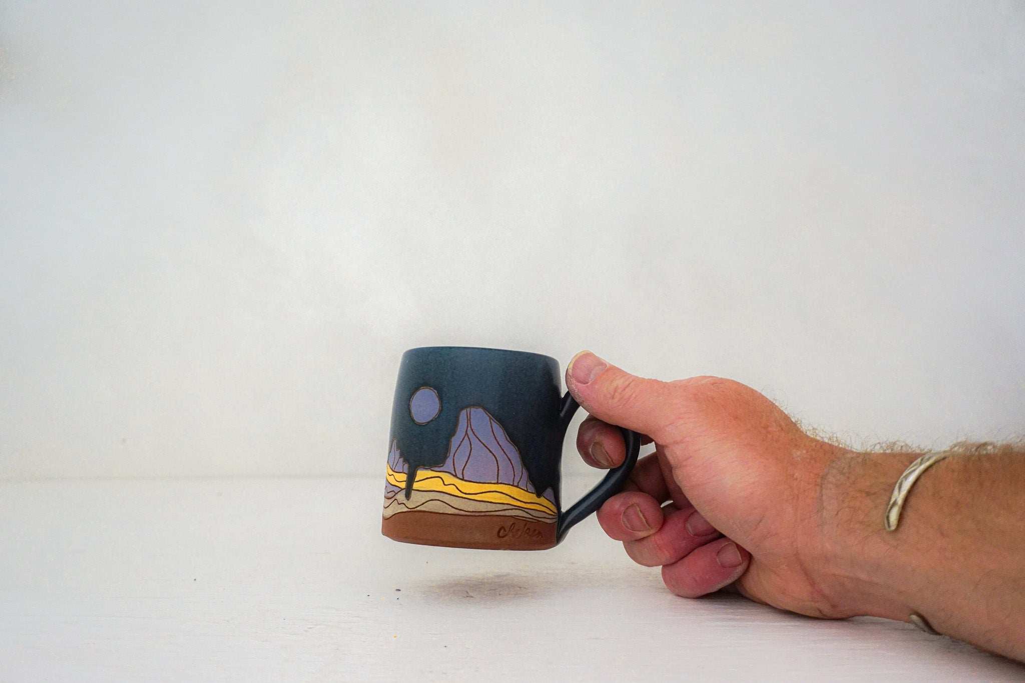 W Teton Purple BB mug in DARBY