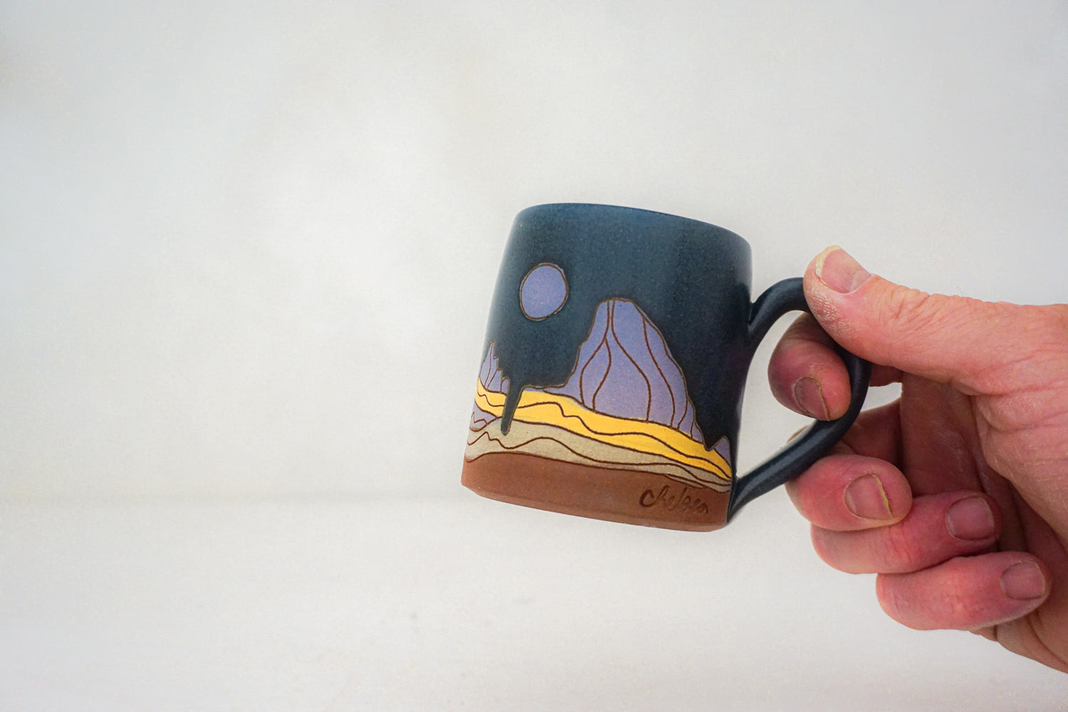 W Teton Purple BB mug in DARBY