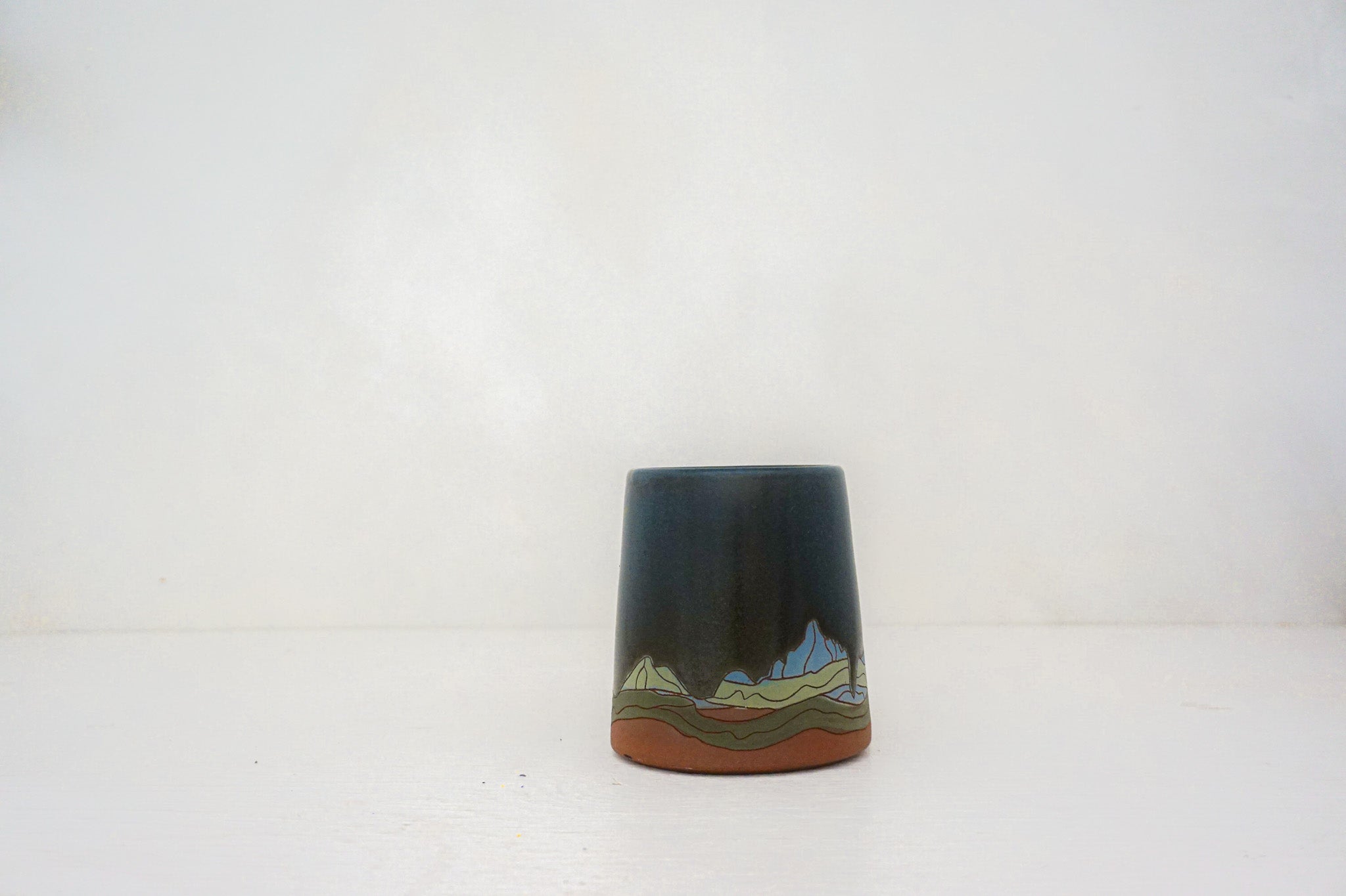 W Teton blue mug in DARBY