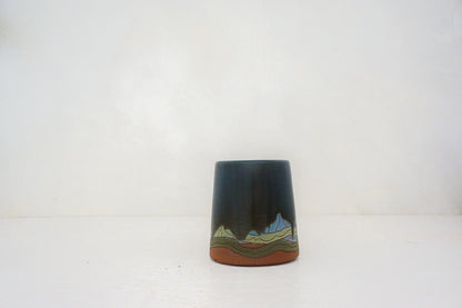 W Teton blue mug in DARBY