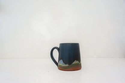 W Teton blue mug in DARBY