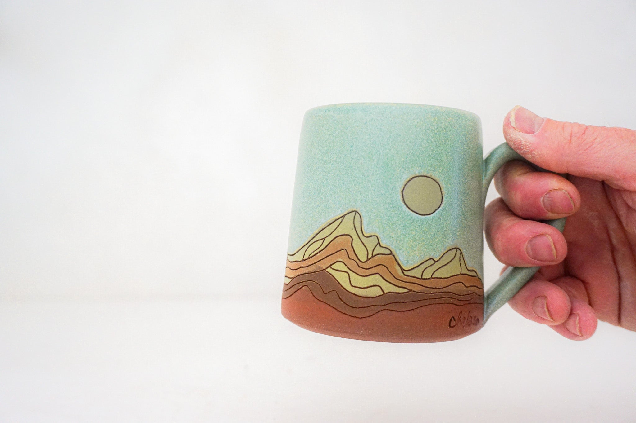 MTN moon mug in LAKE
