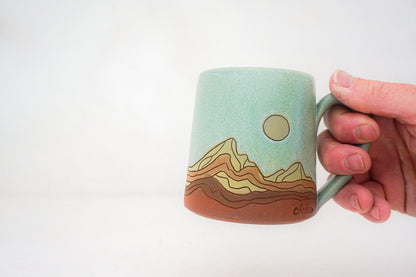 MTN moon mug in LAKE