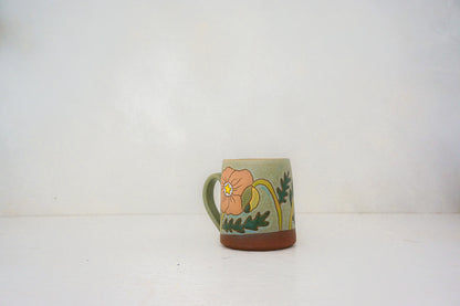 Poppy mug in LAKE*
