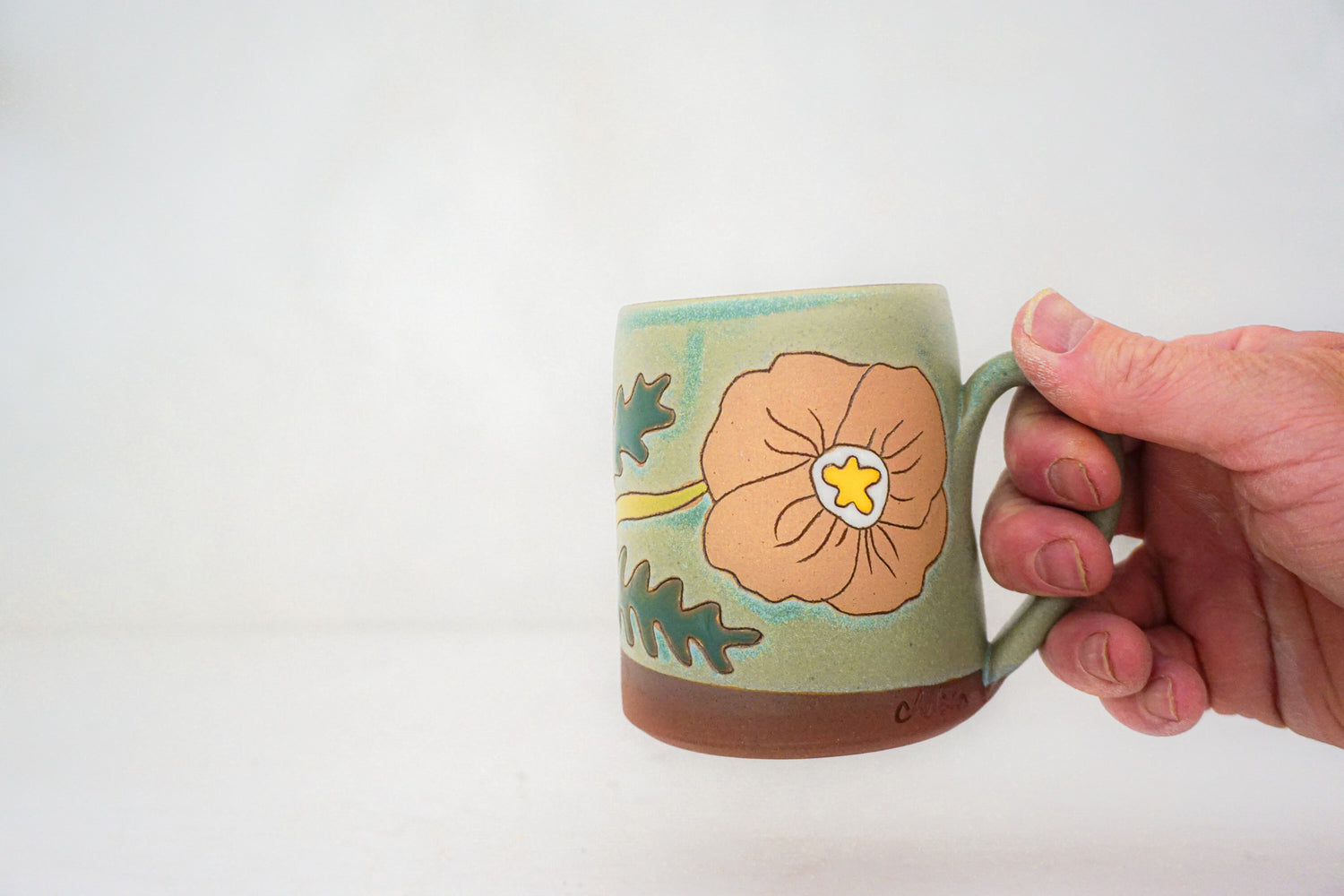 Poppy mug in LAKE*