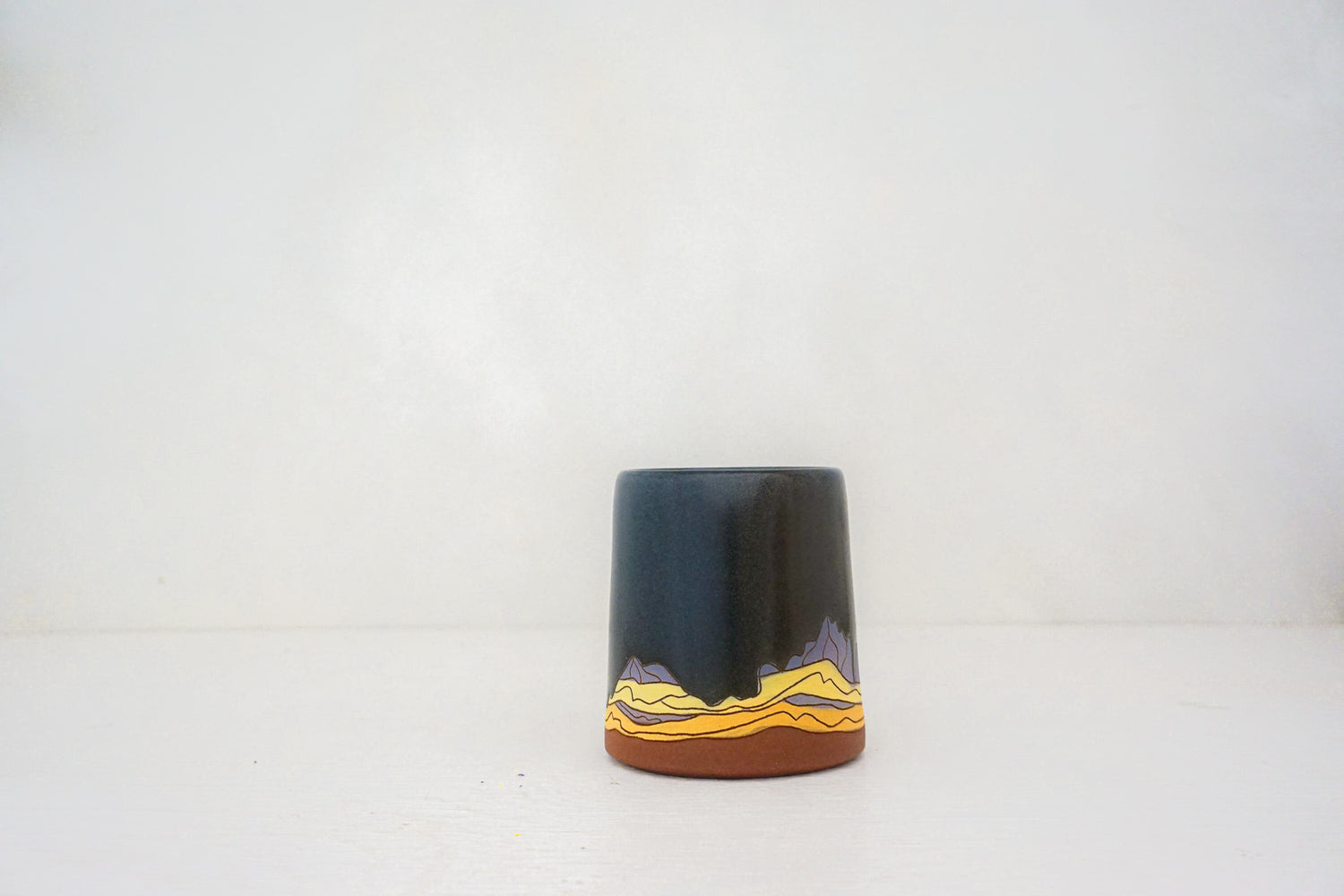 W Teton purple mug in DARBY