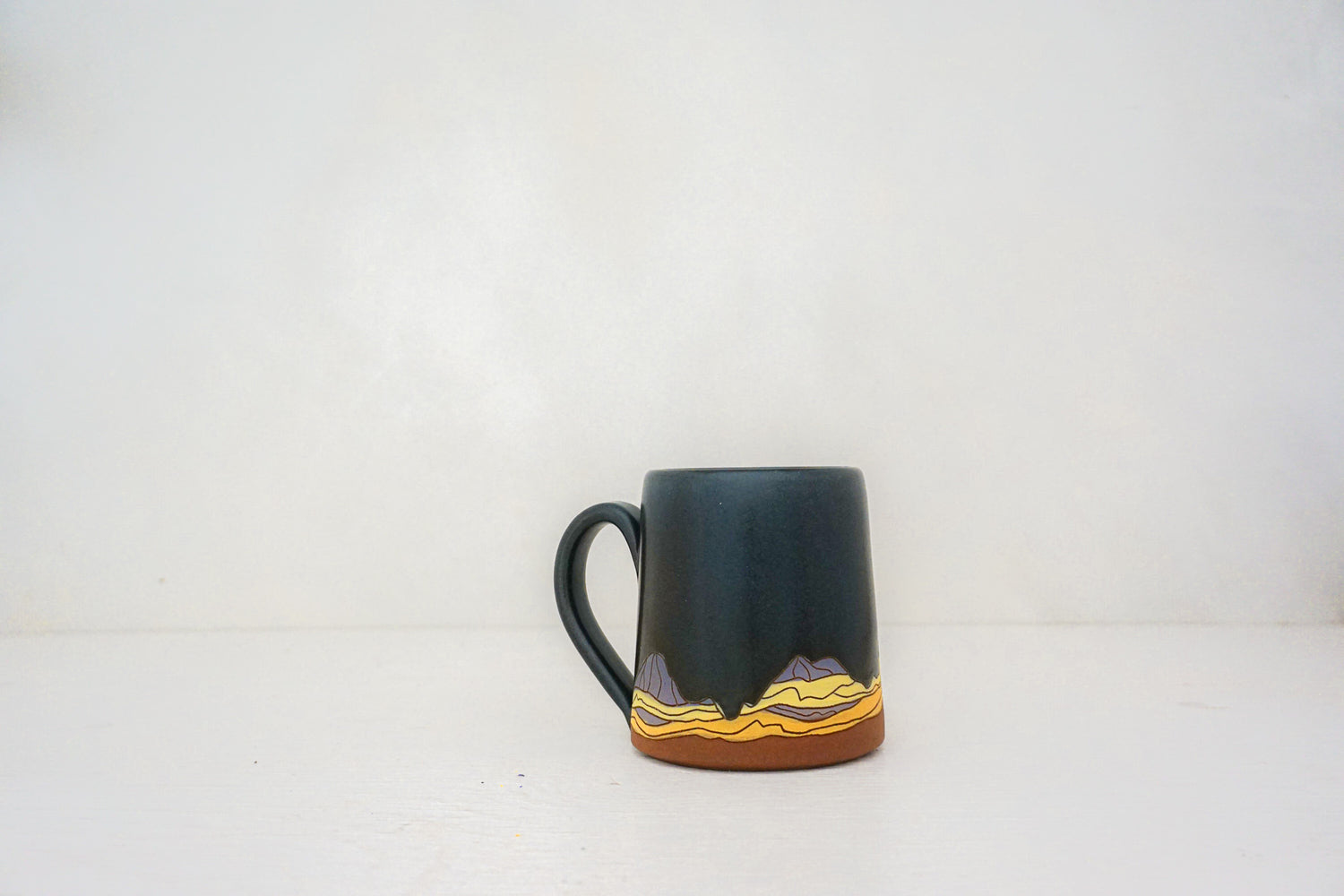 W Teton purple mug in DARBY