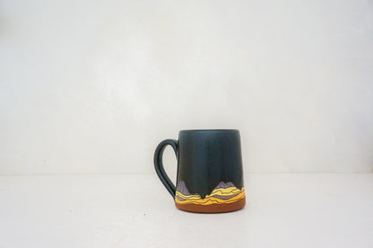 W Teton purple mug in DARBY