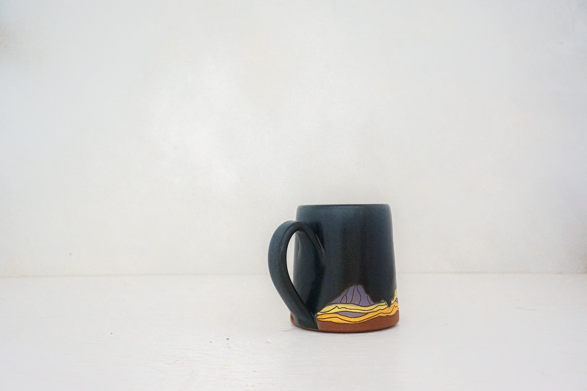 W Teton purple mug in DARBY