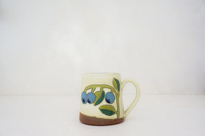 Blueberry mug in BONE