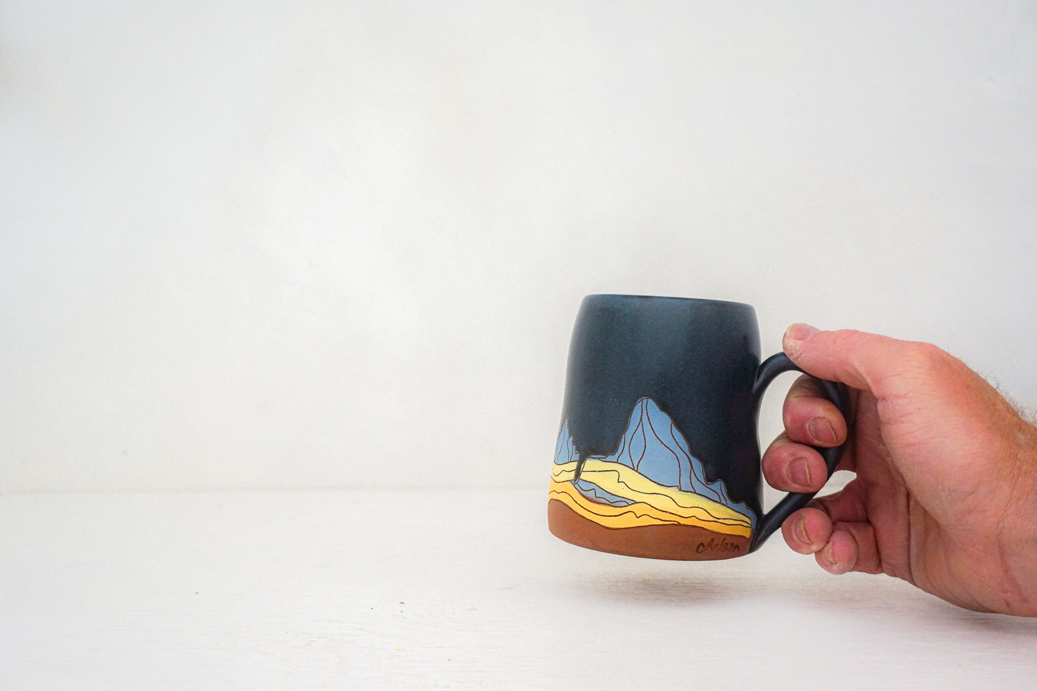 W Teton BUBS mug in DARBY