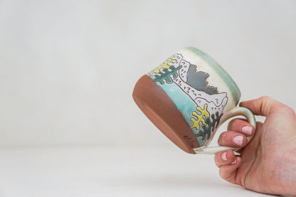 Delta Lake mug in Geyser 1