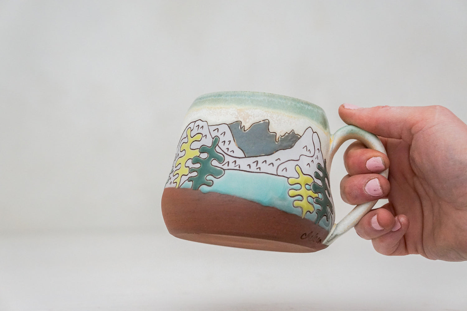 Delta Lake mug in Geyser 1